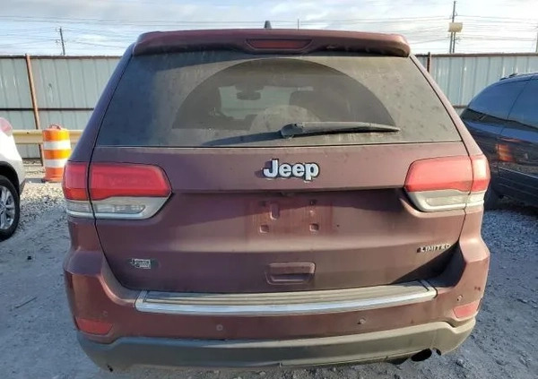 Jeep Grand Cherokee cena 73000 przebieg: 135049, rok produkcji 2017 z Dolsk małe 67